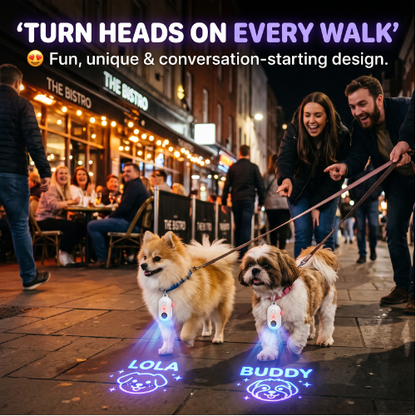 GlowPaw™ – Photo Projection Collar Light