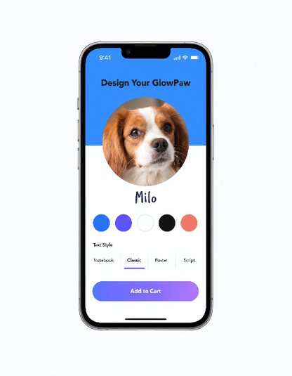 GlowPaw™ – Photo Projection Collar Light